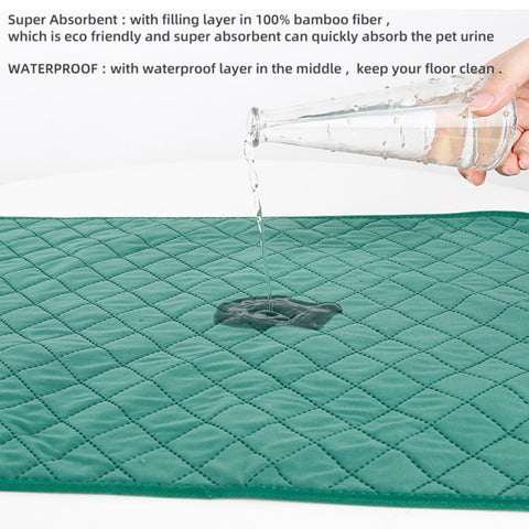 Natural Bamboo Fiber Waterproof Pet Pad
