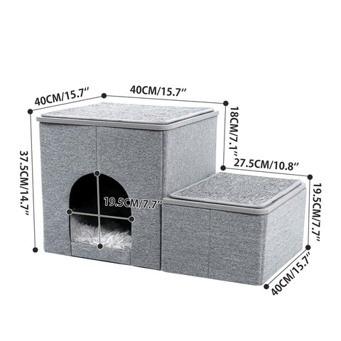 2 in 1 Dog Stairs Ramp