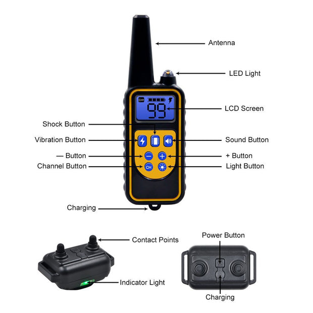 Anti-bark Training Collar