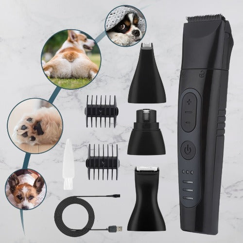 4 in 1 Pet Hair Grooming Kit