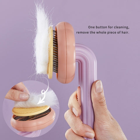 Self Cleaning Slicker Pet Brush